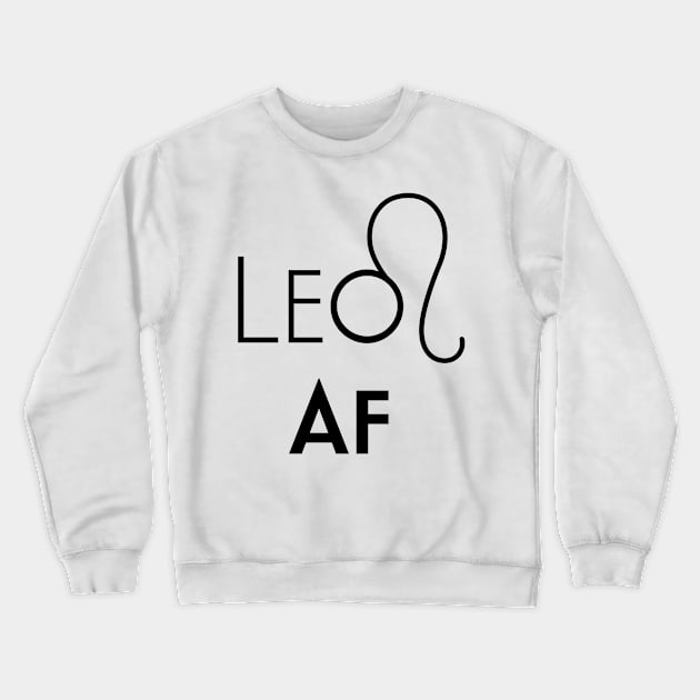 Leo AF Crewneck Sweatshirt by Sloop